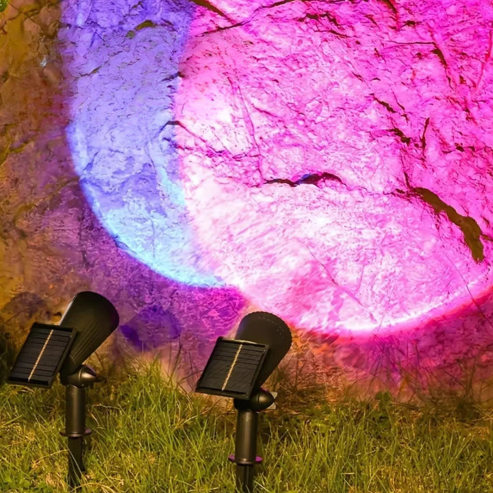LumaBloom - Solar Garden Spotlight
