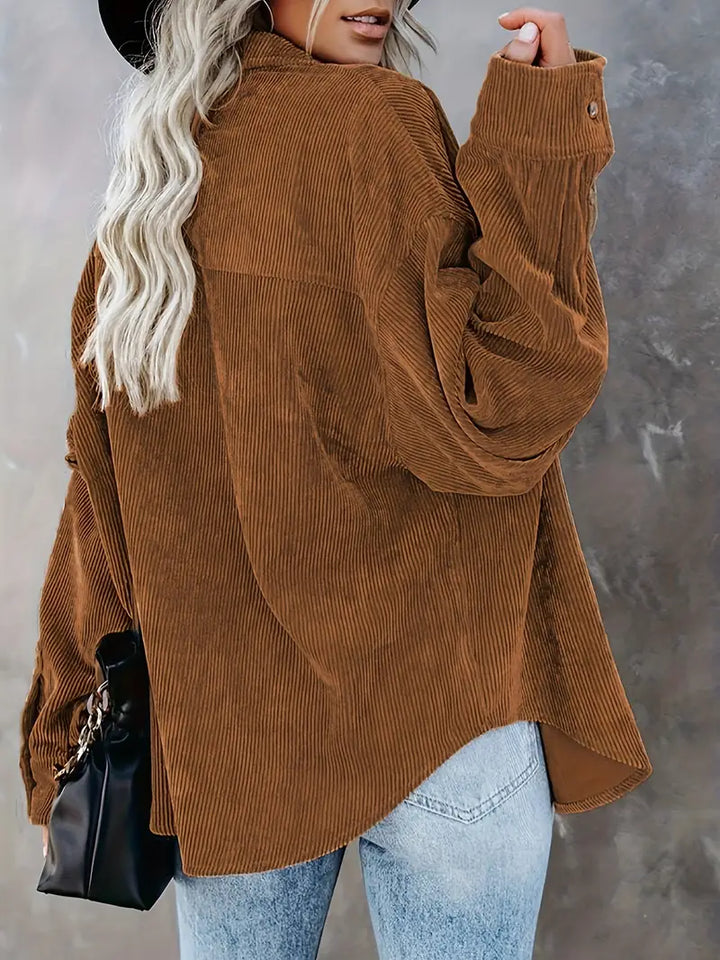 Irmela - Long Sleeve Button Shirt
