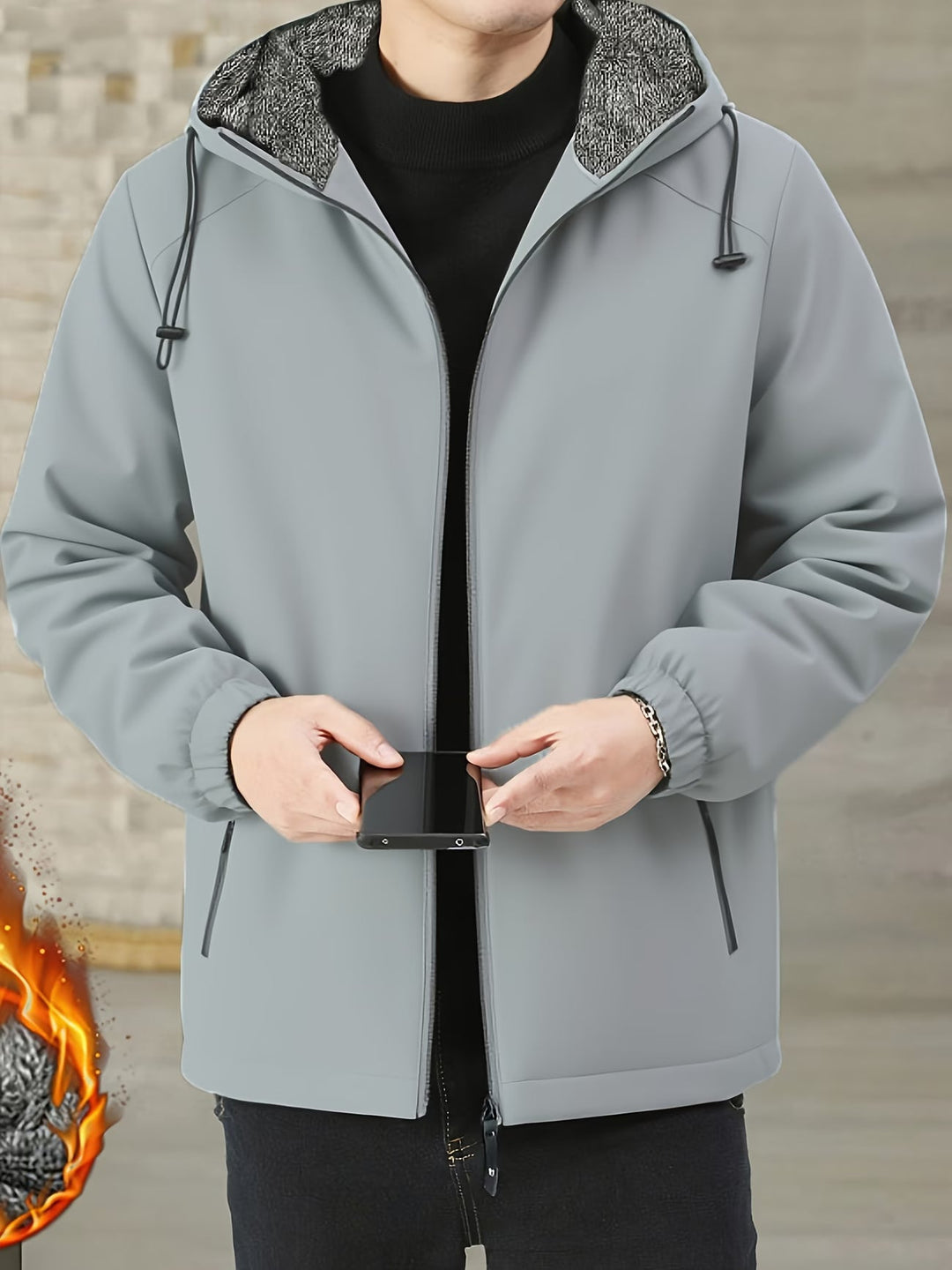 Cosmoedge - Long Sleeve Zip-Up Jacket