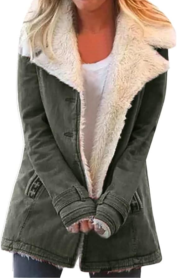Zayna - Comfortable Long Sleeve Coat