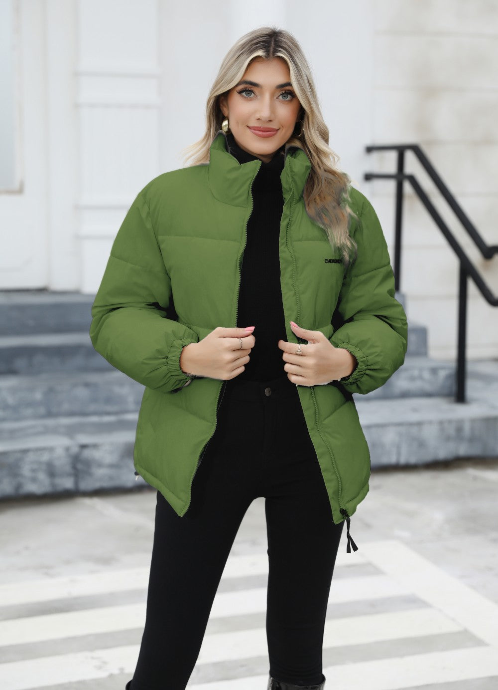 Elysana - Windproof Quilted Warm Jacket
