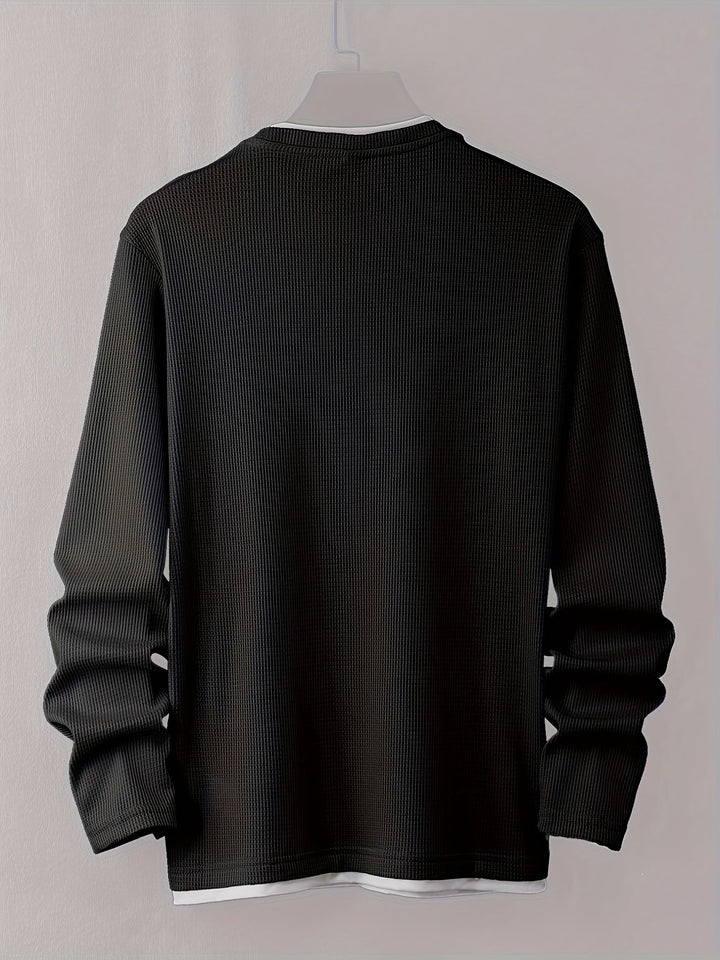 Desmond - Long Sleeve Shirt With Face Print