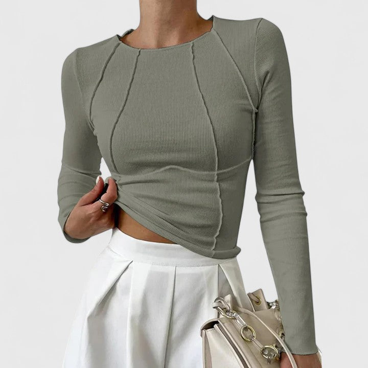 Kathreen - Comfortable Long Sleeve T-Shirt