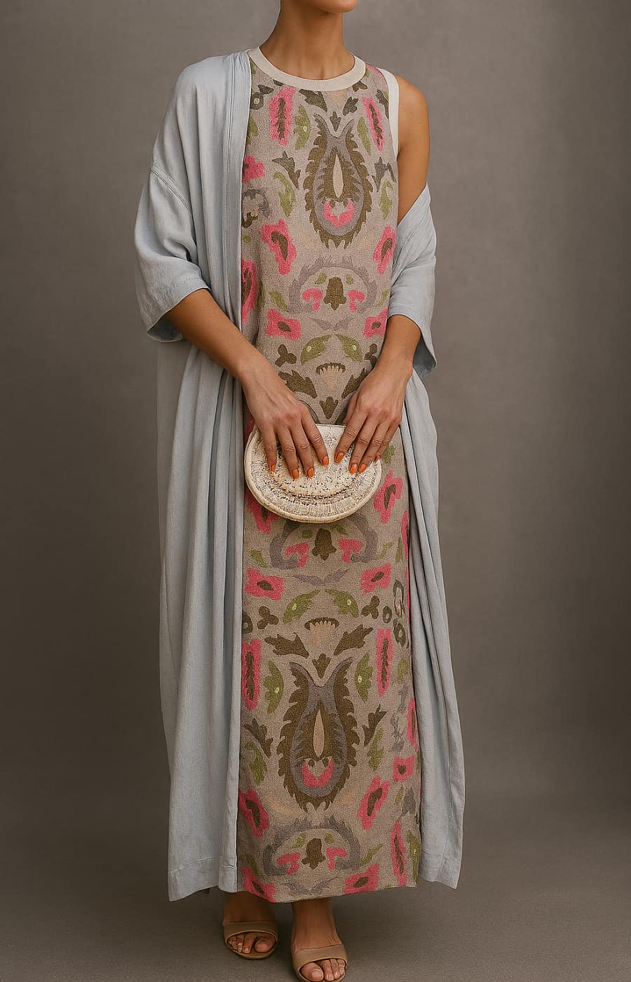 Irmtraut - Rich Pattren Printed Dress