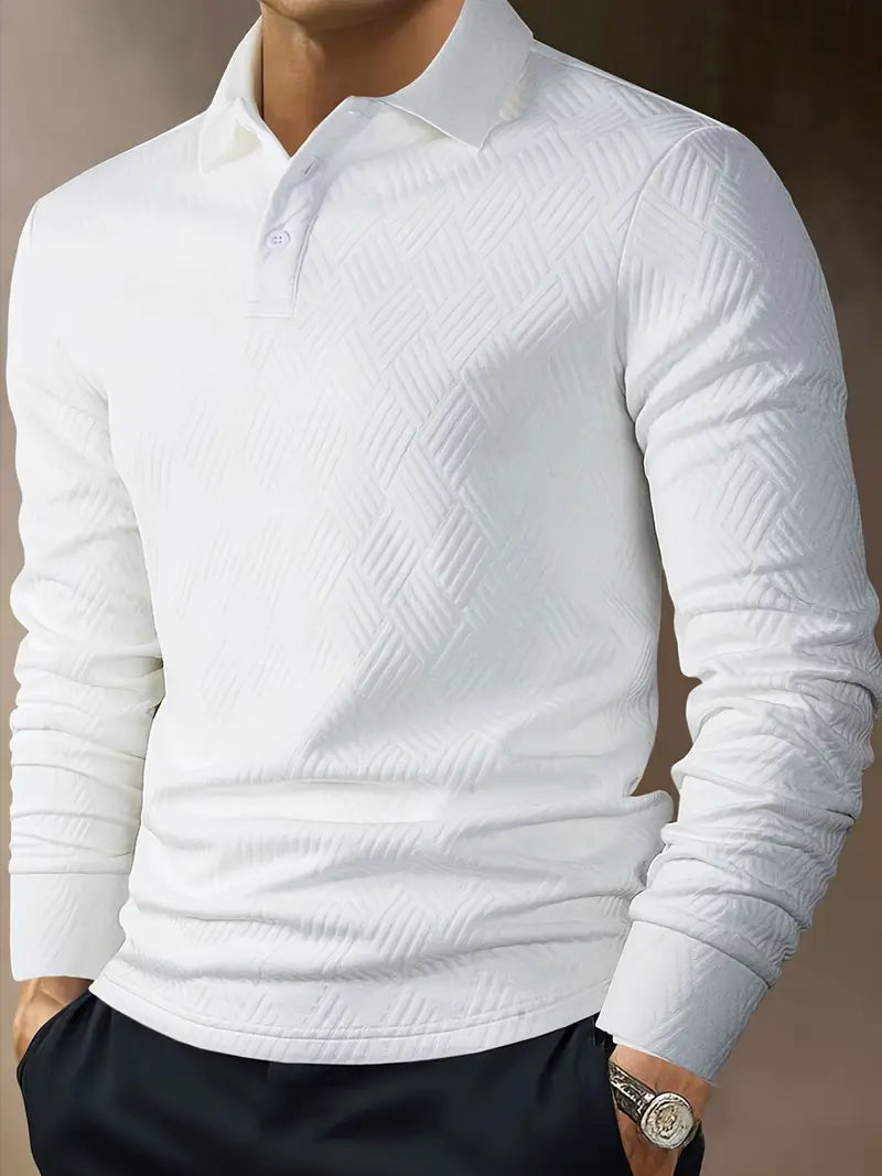 Kenric - Casual Button-Up Textured Shirt