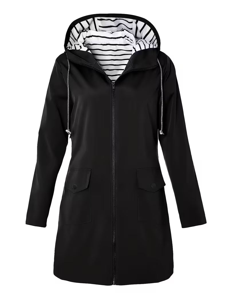 Ilianoula - Hooded Jacket With Pockets