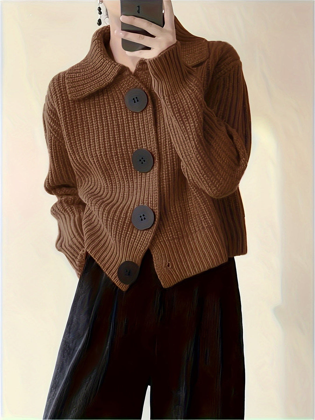 Amy - Casual Long Sleeve Sweater