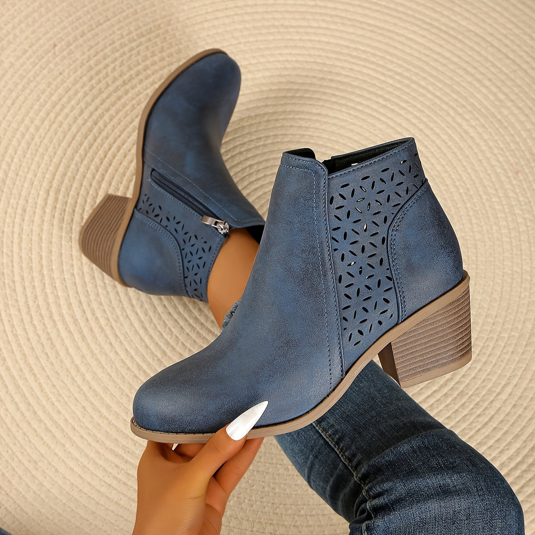 Fredrika - Breathable Ankle Boot With Zipper