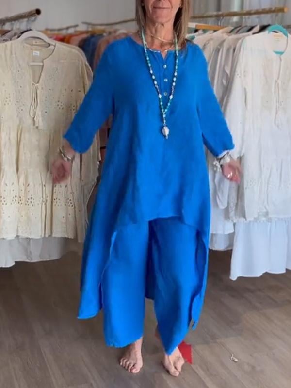 Freida - Casual Linen Dress