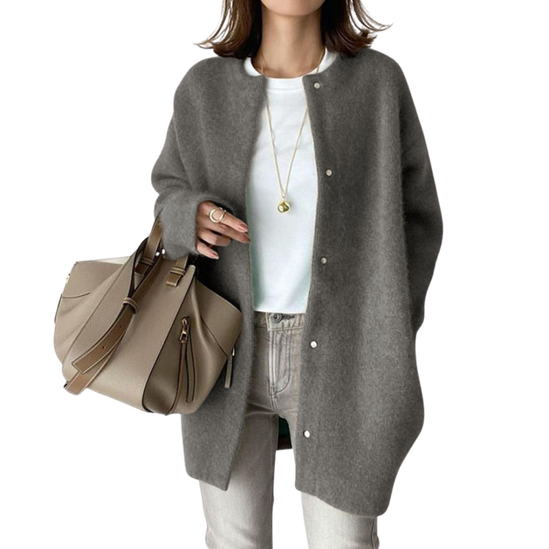 Genevia - Elegant Knitted Cardigan