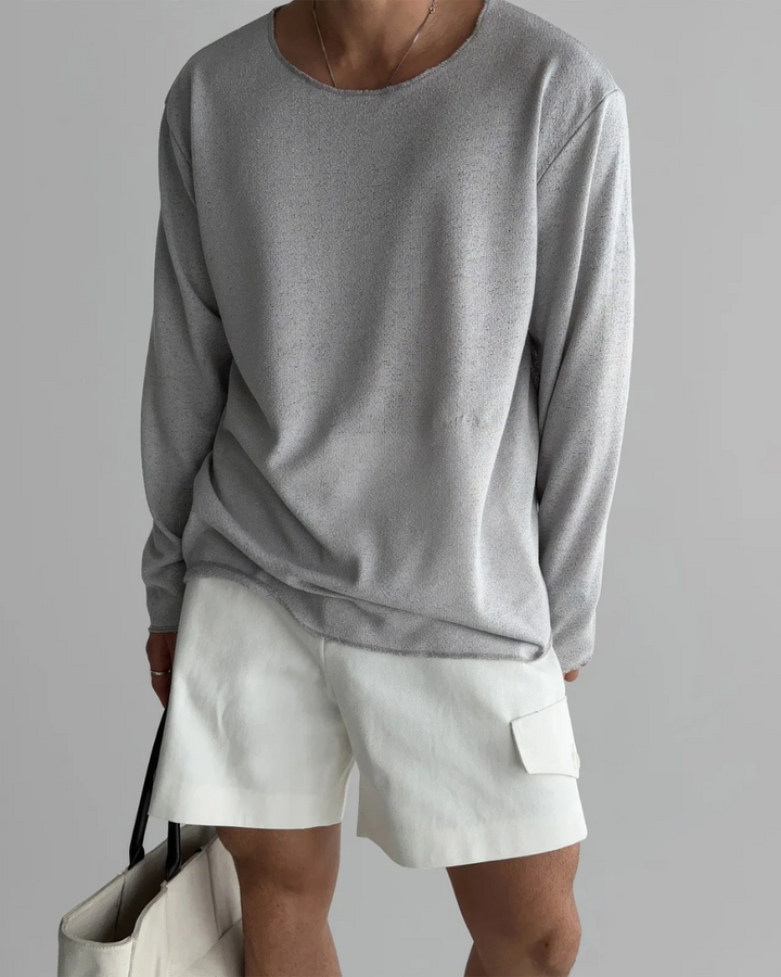 Alaric - Casual Knitted T-Shirt