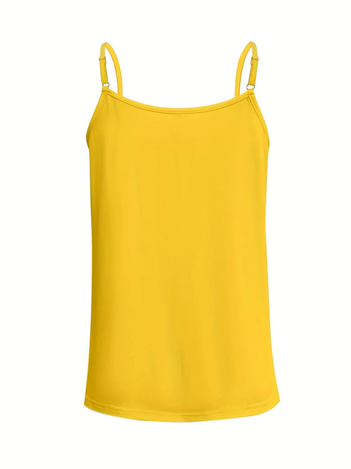 Juna - Elegant Sleeveless Lace Top With V Neck