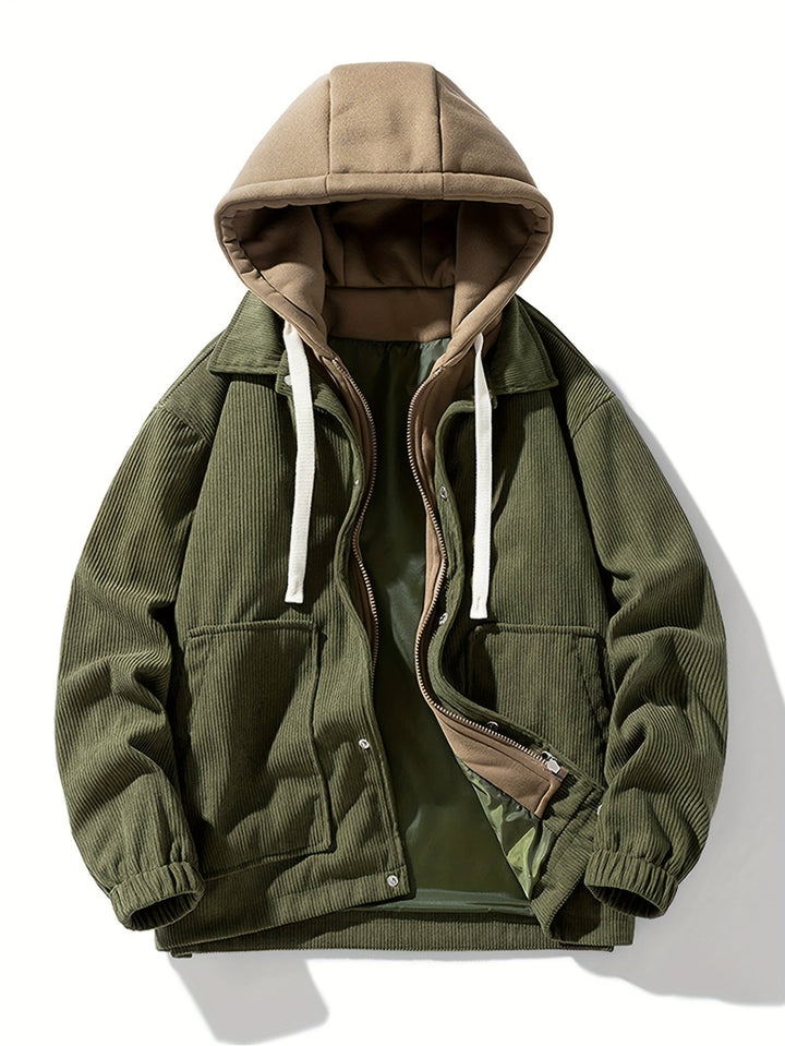Jacques - Long Sleeve Jacket With Front Pocket