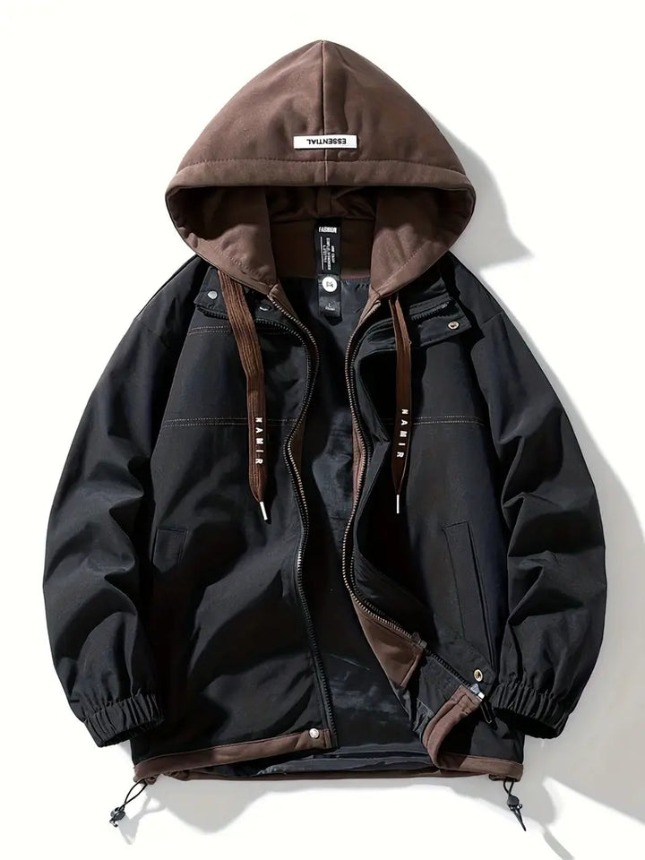 Carson - Casual Hooded Jacket With Pocket