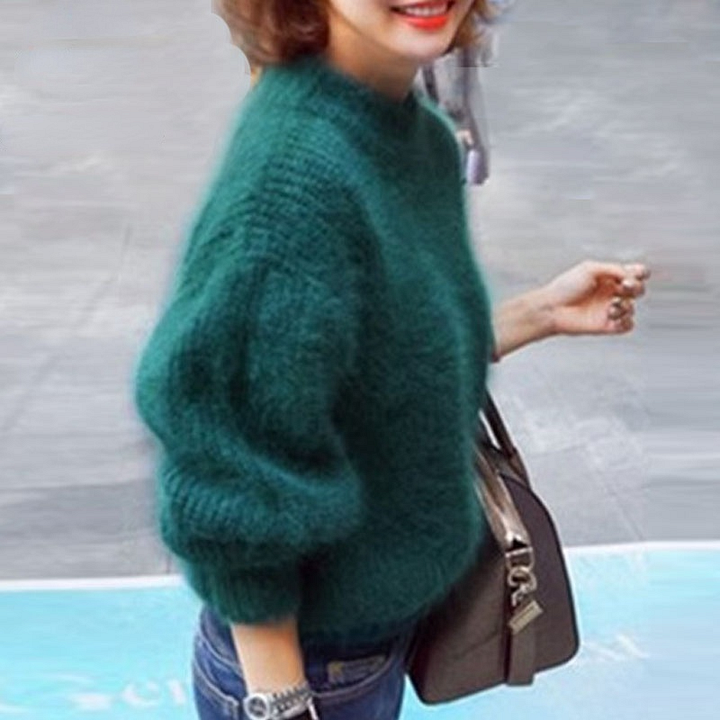 Kanita - Vintage Angora Knitted Sweater