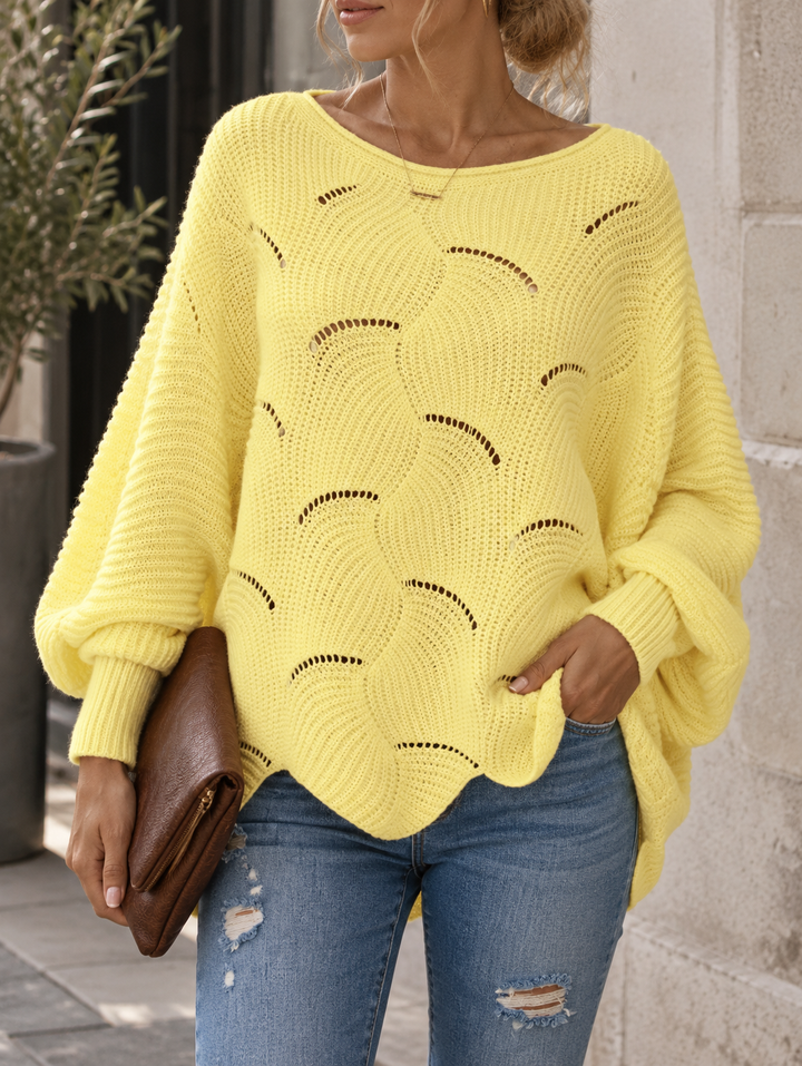 Kalisina - Long Sleeve Knit Sweater