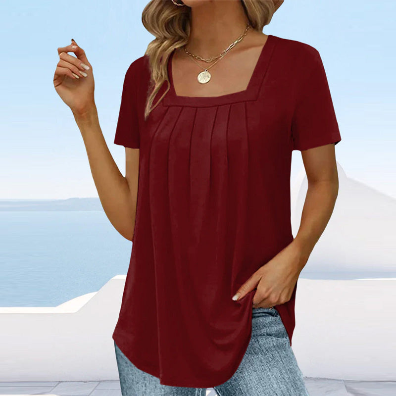Aracely - Pleated Blouse