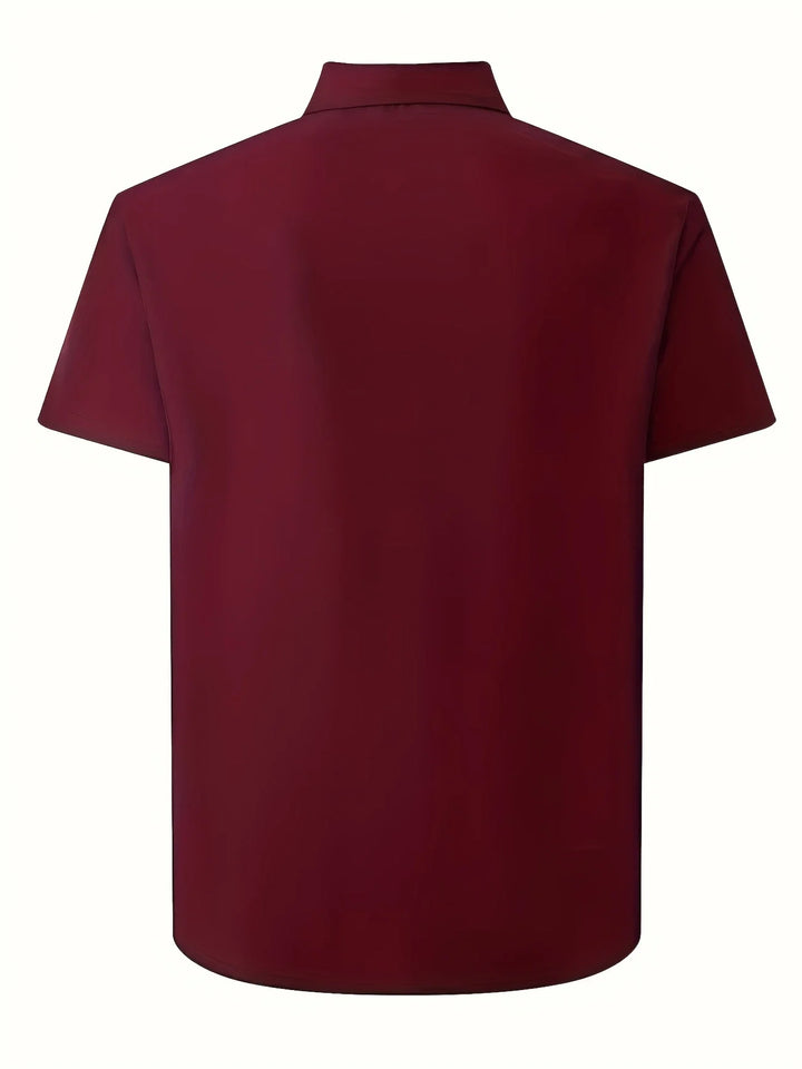 Ezra - Elegant Slim Fit Shirt With Button
