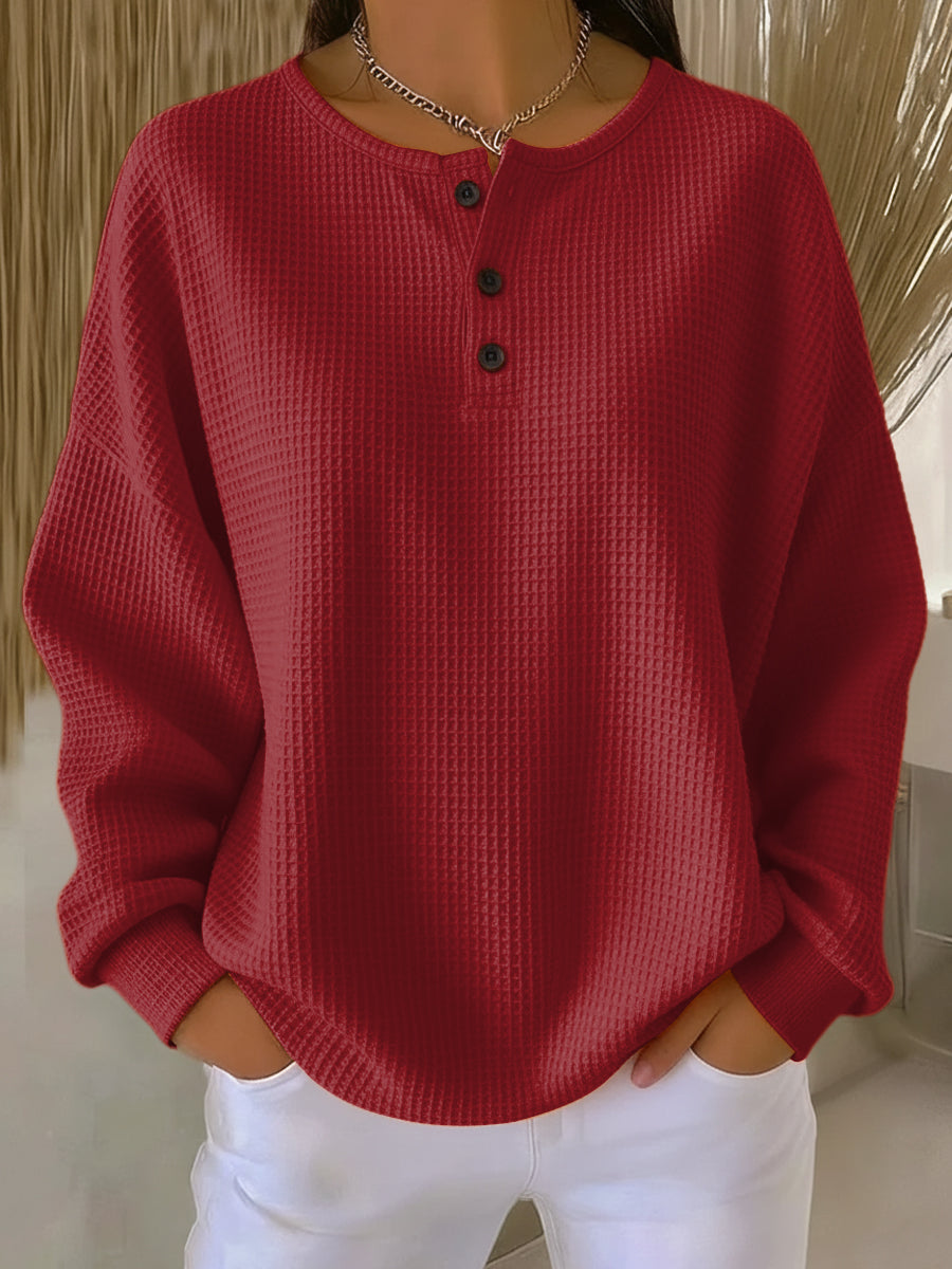 Myah - Casual Round Neck Sweatshirt