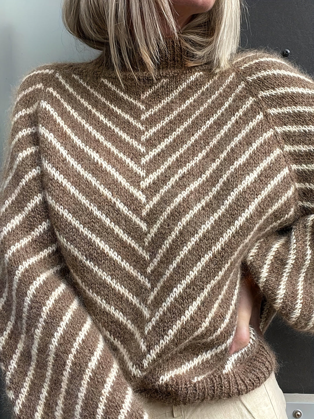 Klarysa - Casual Long Sleeve Knitted Sweater