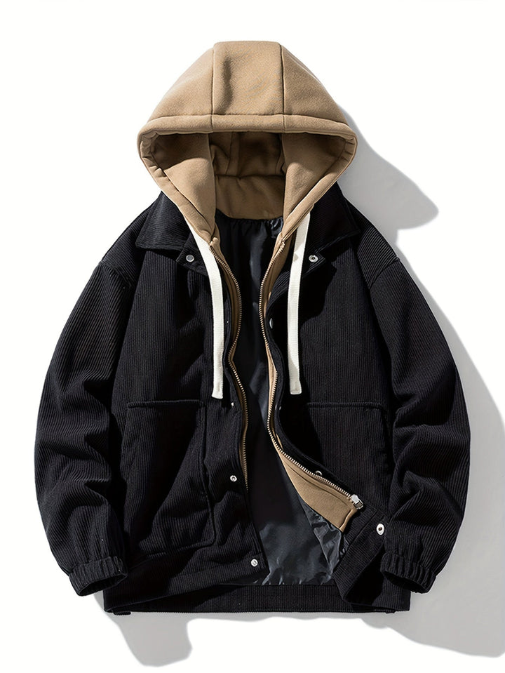 Jacques - Long Sleeve Jacket With Front Pocket