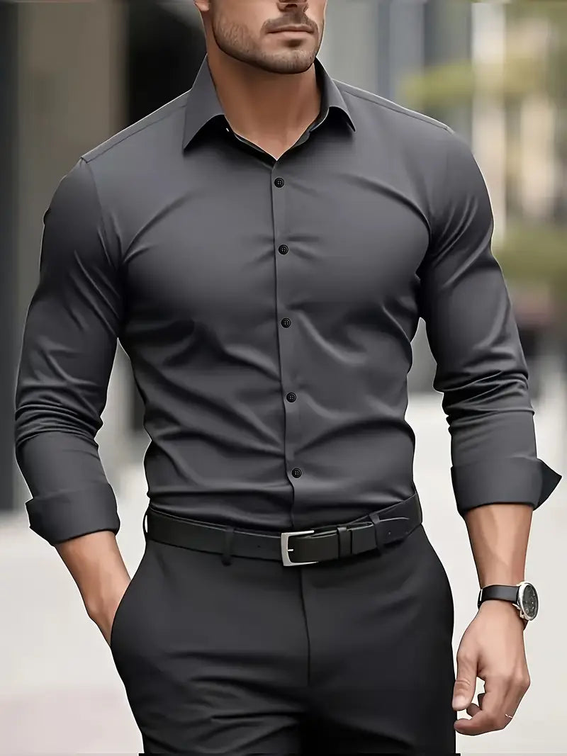 Marlon - Breathable Long Sleeve Shirt