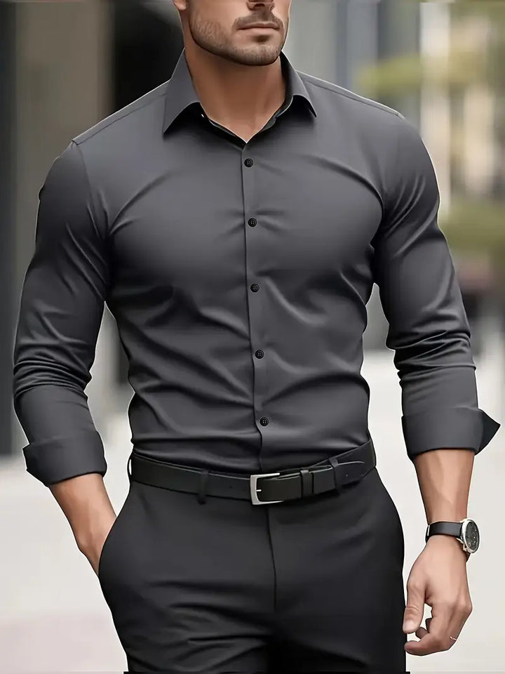 Marlon - Breathable Long Sleeve Shirt