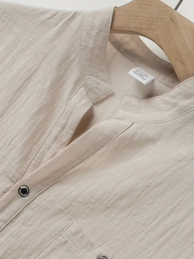 Vaughn - Elegant Short Sleeve Shirt
