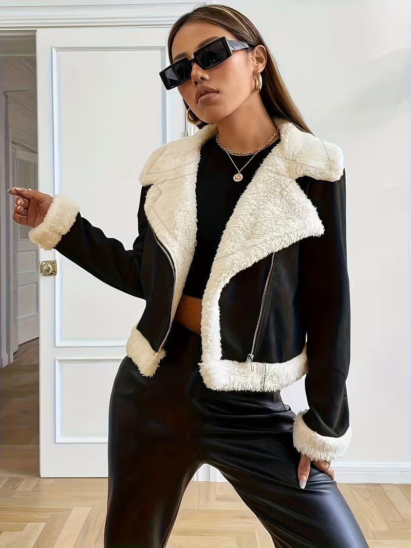 Mirena - Fleece Lined Long Sleeve Jacket
