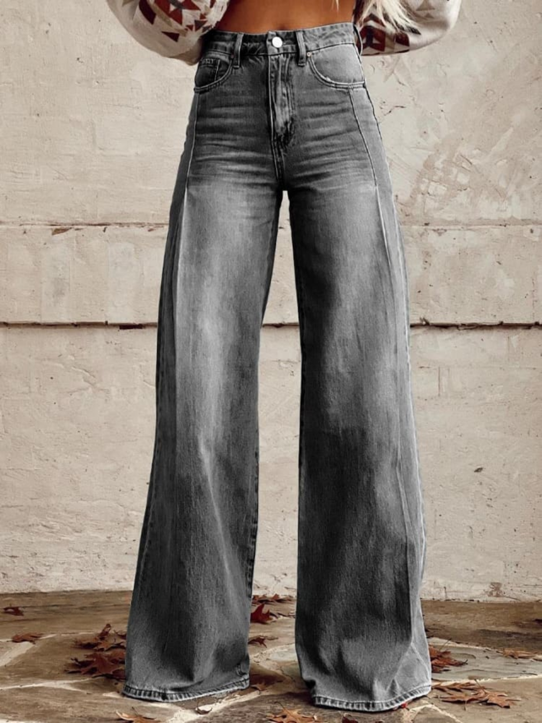 DOROTEA - CLASSIC WIDE-LEG PANTS