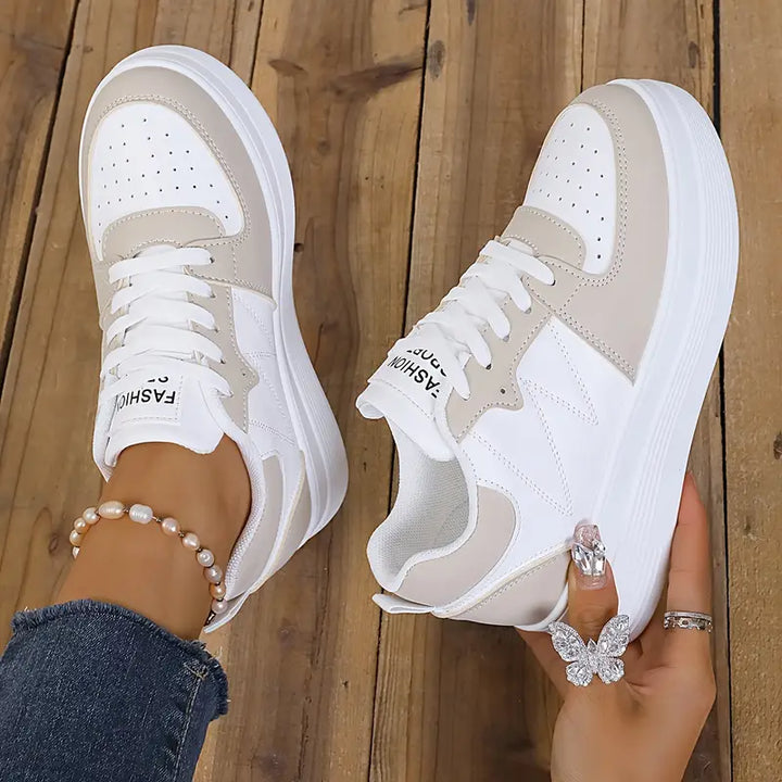 Naveah - Comfortable Wedge Sneaker