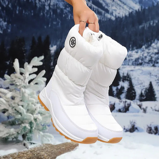 Delela - High Quality Mid-Calf Winter Snow Boot