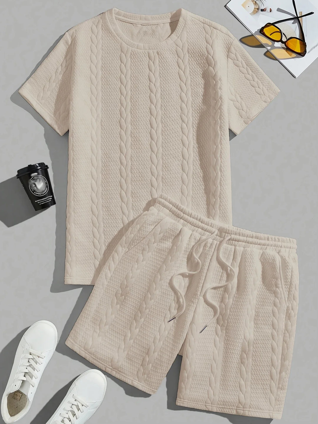 Archie - Casual Knitted Two Picec Set