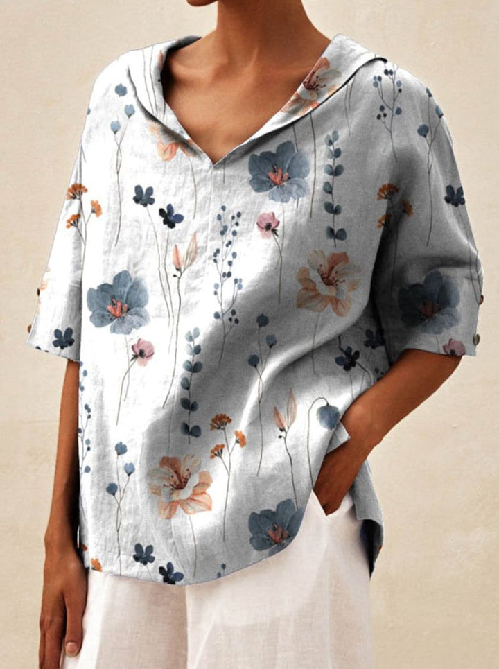 Lisianne - Summer Floral Top
