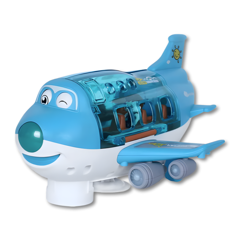 MusicJet - Electric Airplane with Lights, Music & Obstacle Avoidance
