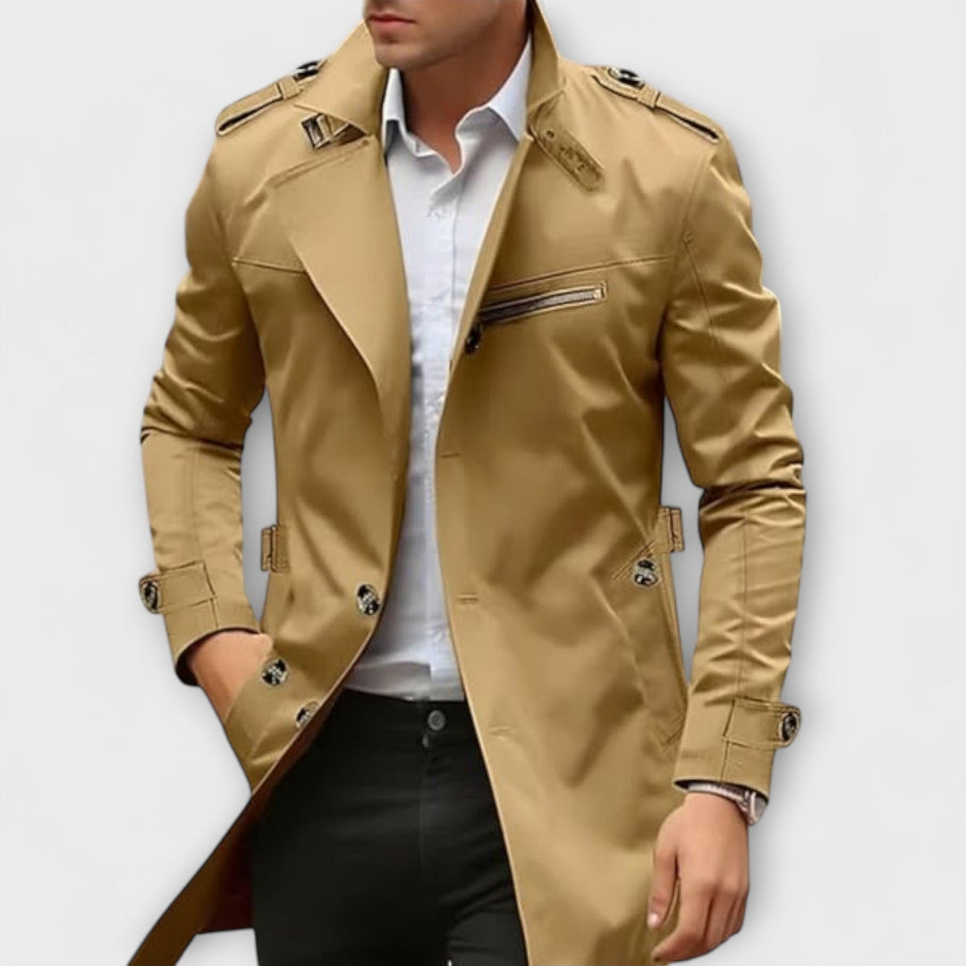 Nadiem - Handcrafted Trench Jacket