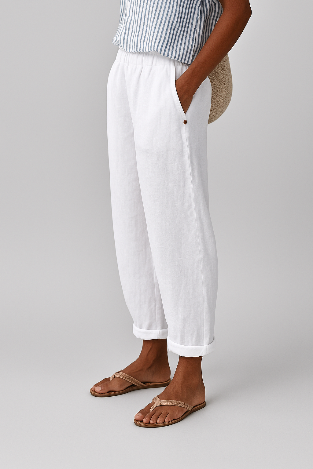 Yanchik - Stylish Pants With Side Pockets