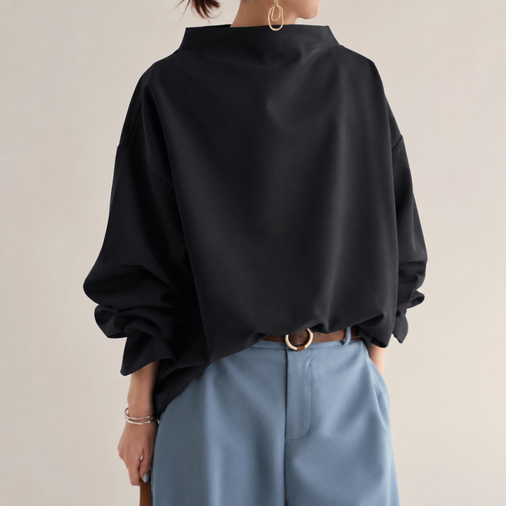 Tessira - Oversized Long Sleeve Top