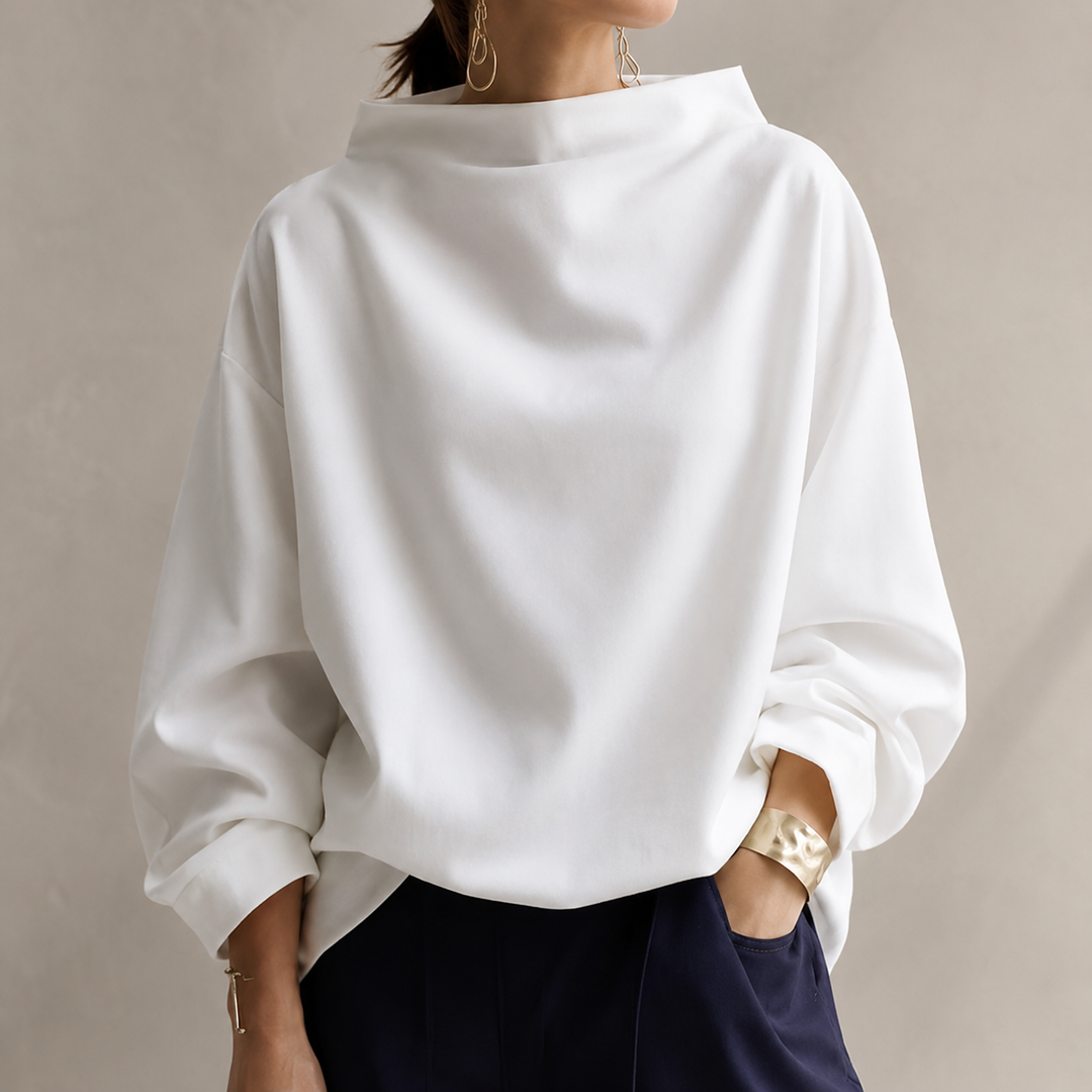 Tessira - Oversized Long Sleeve Top