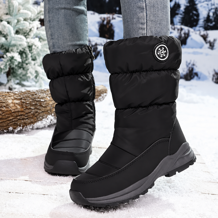 Delela - High Quality Mid-Calf Winter Snow Boot