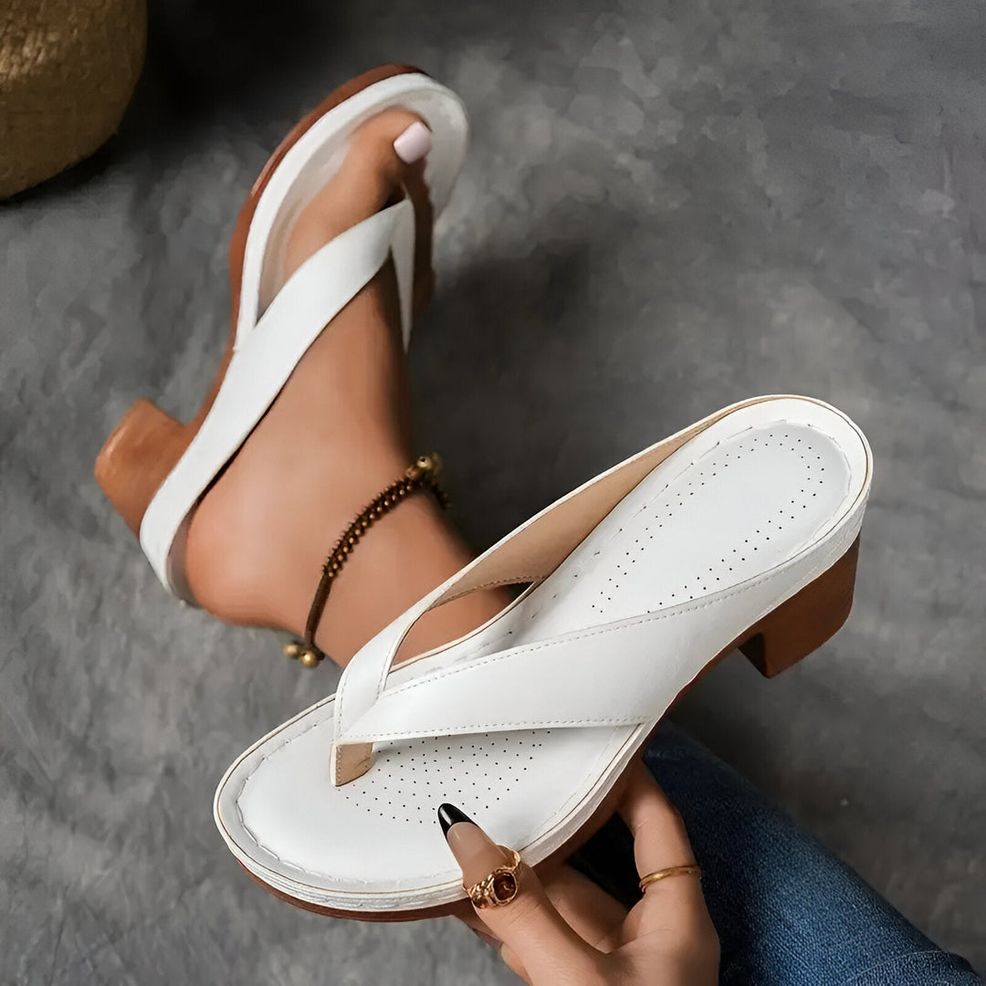 Gerta - Stylish High Heel Slipper