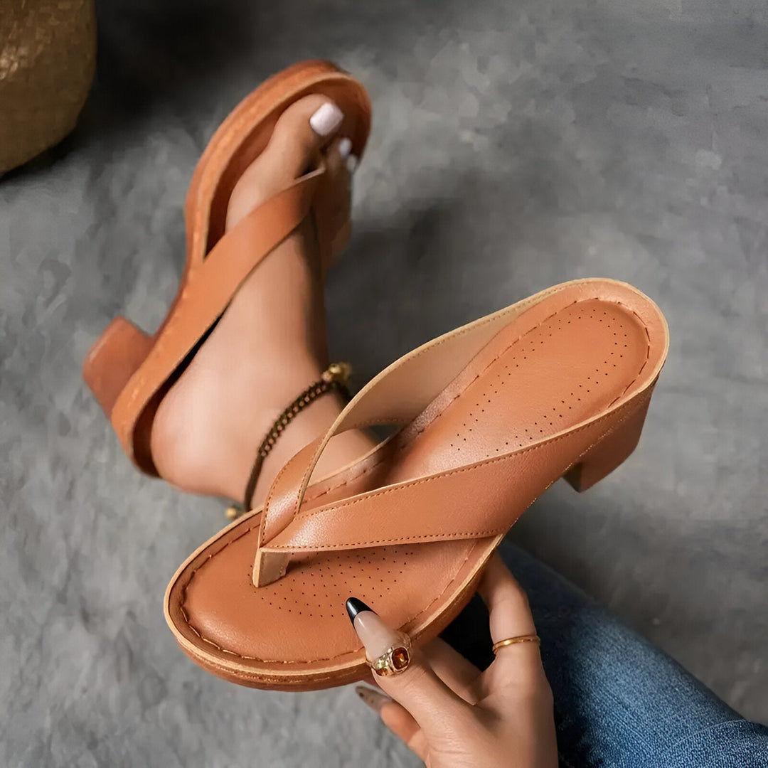 Gerta - Stylish High Heel Slipper