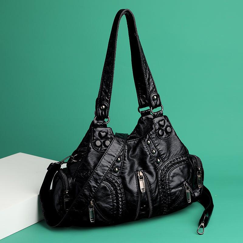 Alician - Boho Bag with Multiple Zippered Pockets