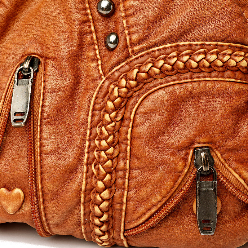 Alician - Boho Bag with Multiple Zippered Pockets