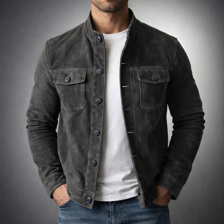 Elorira - Long Sleeve Jacket With Button