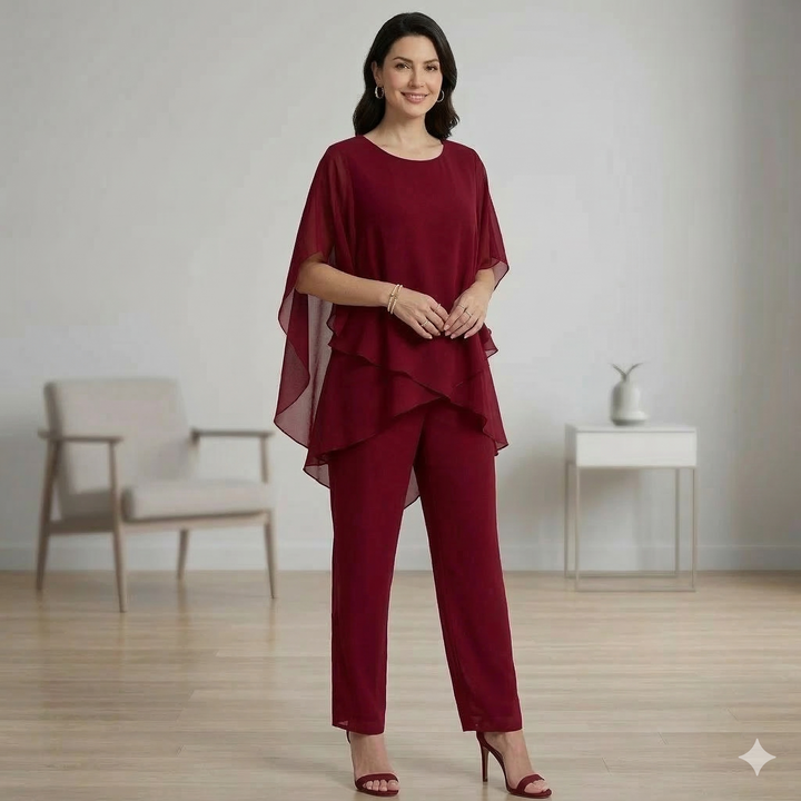 Panam - Wide Leg Trouser Set