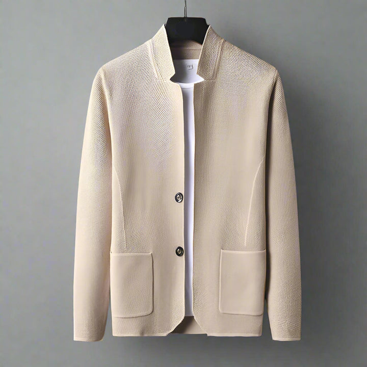 Nandor - Knitted Cardigan With Front Pocket