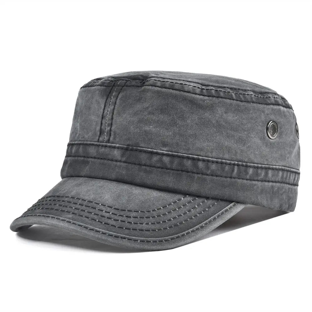 Manenti - Adjustable Flat Baseball Cap