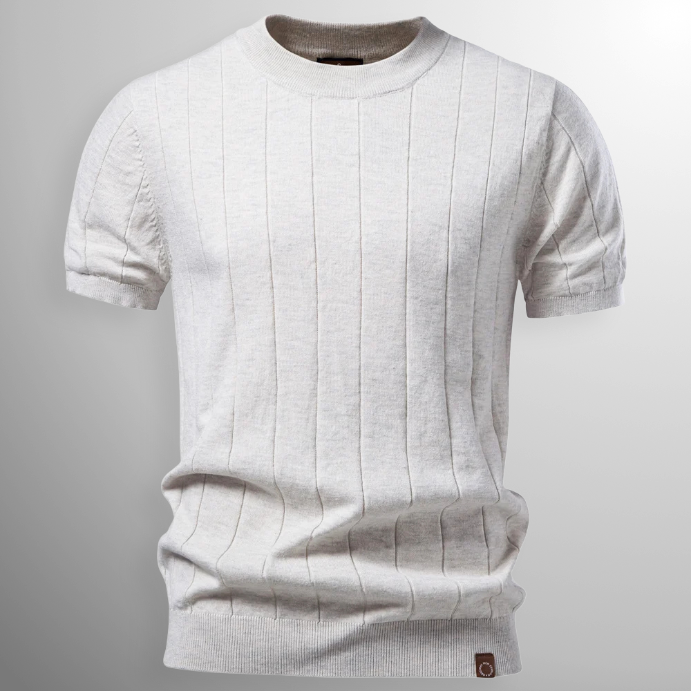 Driessen - Ribbed Knit T-Shirt