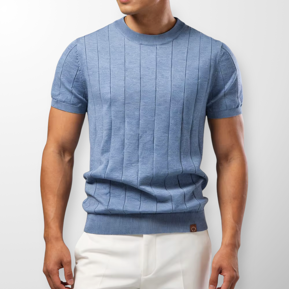 Driessen - Ribbed Knit T-Shirt